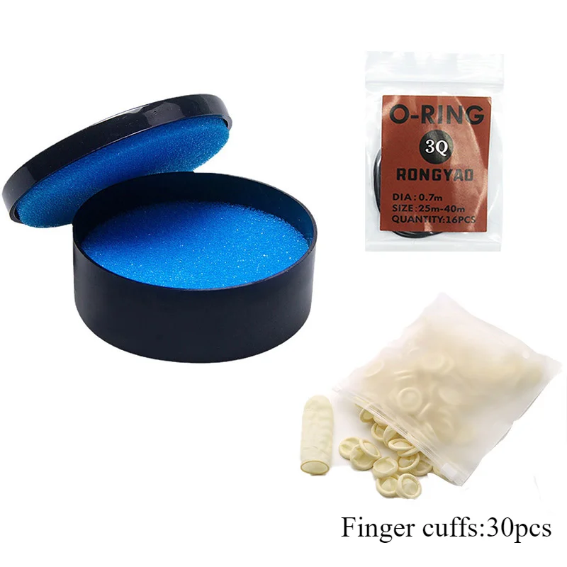 Watch Repair Tools 1box Watch Case Rubber Waterproof O-Ring Oil-resistant Watch Bottom Cover Gasket 0.5/0.6mm O-Ring Seal Gasket: Multicolor