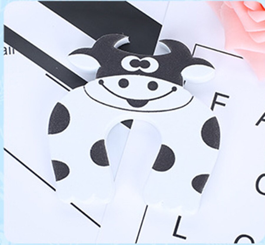 Baby Safety Door Stop Baby Cartoon Safety door Block Eva Door Card Child Safety Door Clip Animal Door Block Baby Hand Clip: Safety Door Clip1