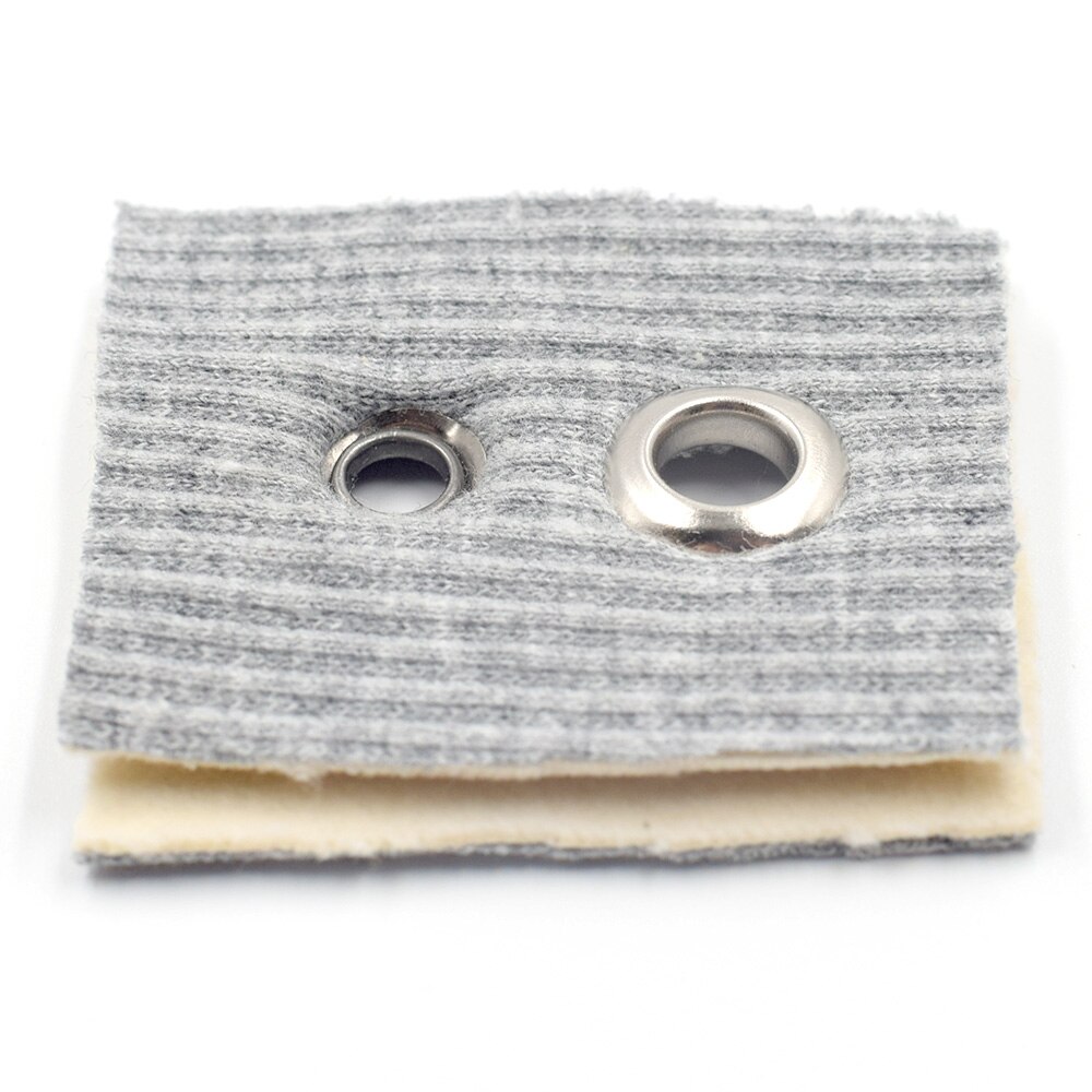 500 juegos de tela gruesa, ojales de Metal de alto perno, arandelas con remaches de 6mm/8mm, accesorios de costura DIY