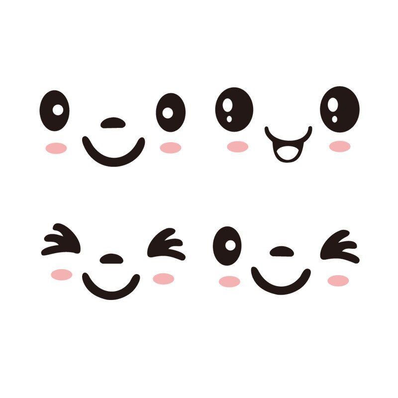 Funny Smile Bathroom Wall Stickers Toilet Home Decoration Waterproof Wall Decals for Toilet Sticker Decorative Poster Home Decor: Default Title
