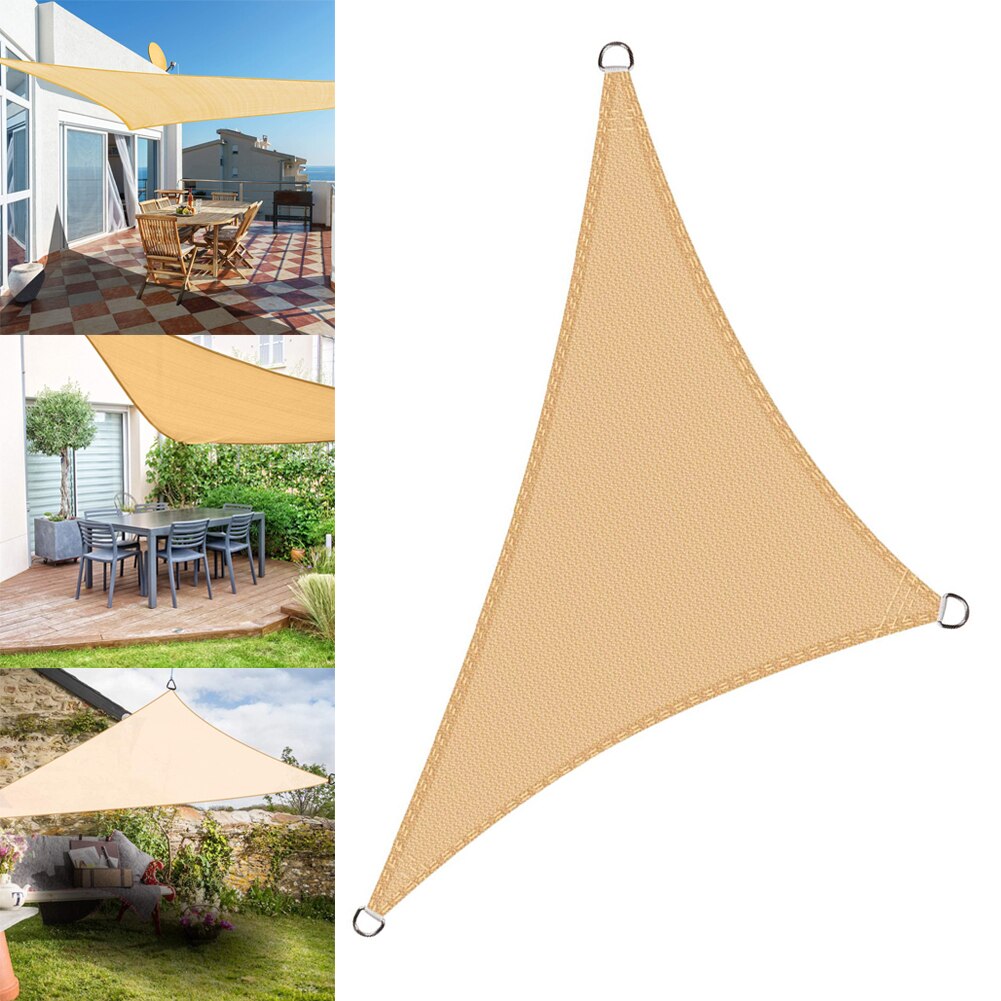 Waterdichte Zon Onderdak Driehoek Zonnescherm Outdoor Luifel Tuin Patio Zwembad Shades Zeil Luifel Camping Schaduwdoek Grote