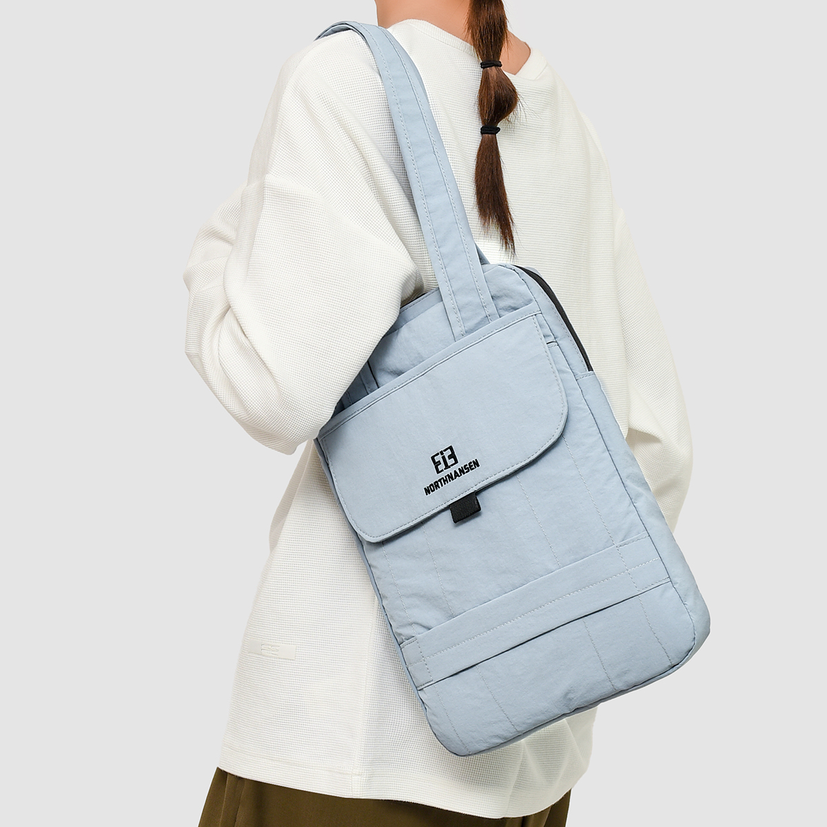 Schoudertas Multifunctionele draagtas Eenvoudige forens iPad Beschermende tas Laptoptas Notebookvoeringtas voor dames
