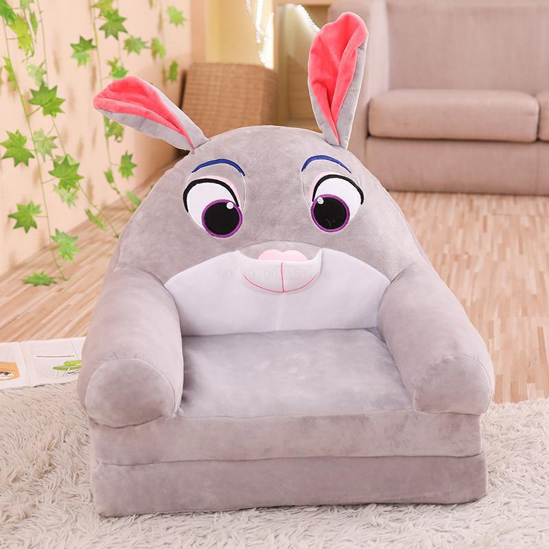 Mode Kinderen Sofa Vouwen Cartoon Leuke Lui Persoon Liggen Seat Baby Kruk Kleuterschool Kan Worden Gedemonteerd Gewassen: 4