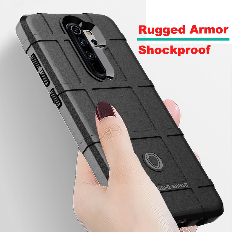 Voor Xiaomi Redmi Note 8 Pro Case Robuuste Armor Shockproof Cover Voor Xiaomi Redmi Note 8 Note 8 Pro Soft silicon Case