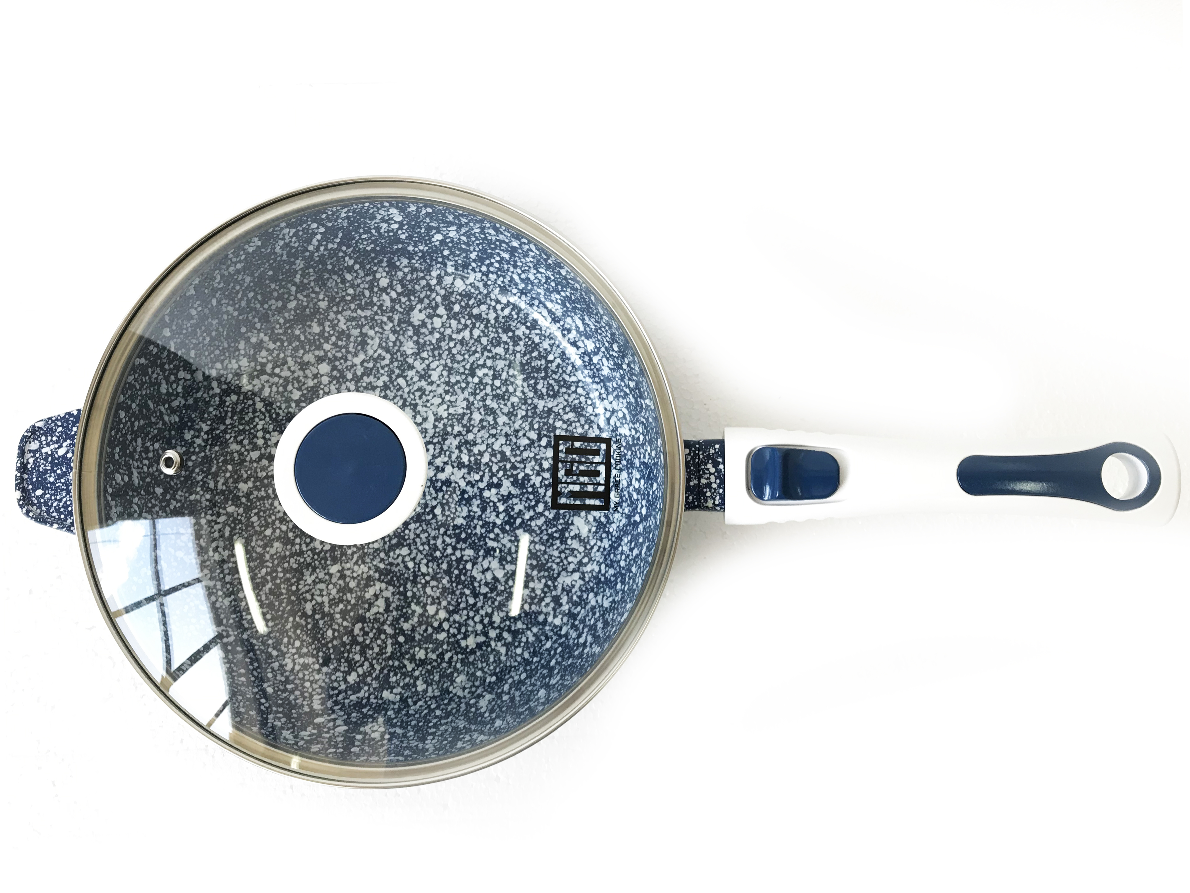 Baizheng ceramic coating No-smoke non stick pot frying pan homeBurger Eggs Ham Pan Cake Maker Frying Pan use cookware Breakfast