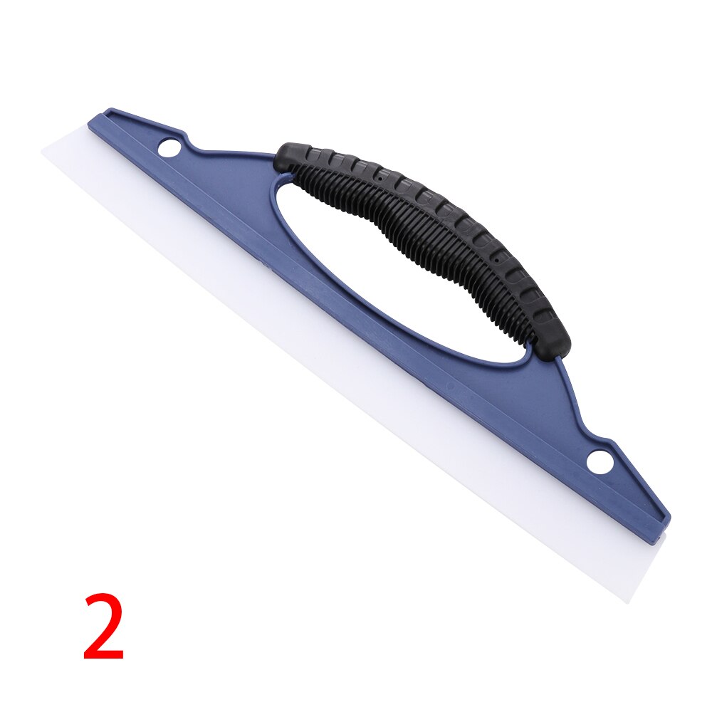 1PC cepillo de silicona para coche limpiaparabrisas placa raspador de parabrisas equipo de limpieza de ventanas de vidrio limpiador de herramientas de mantenimiento automático: 2