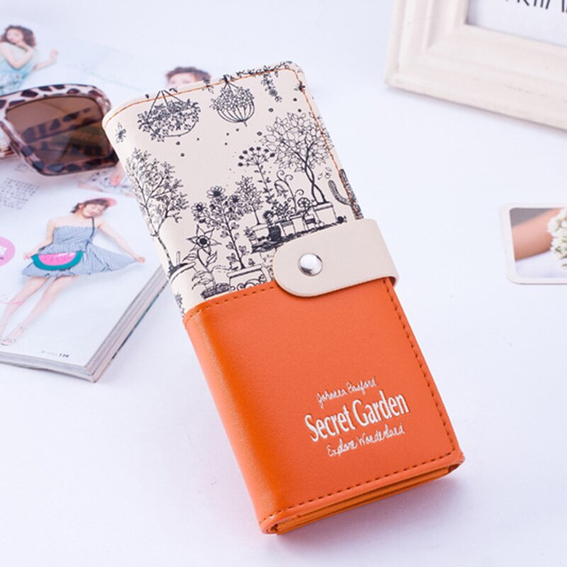 Maras drömmärke läderplånbok dam plånböcker dam kortväska clutch kvinnlig carteras mujer monederos damväska feminina