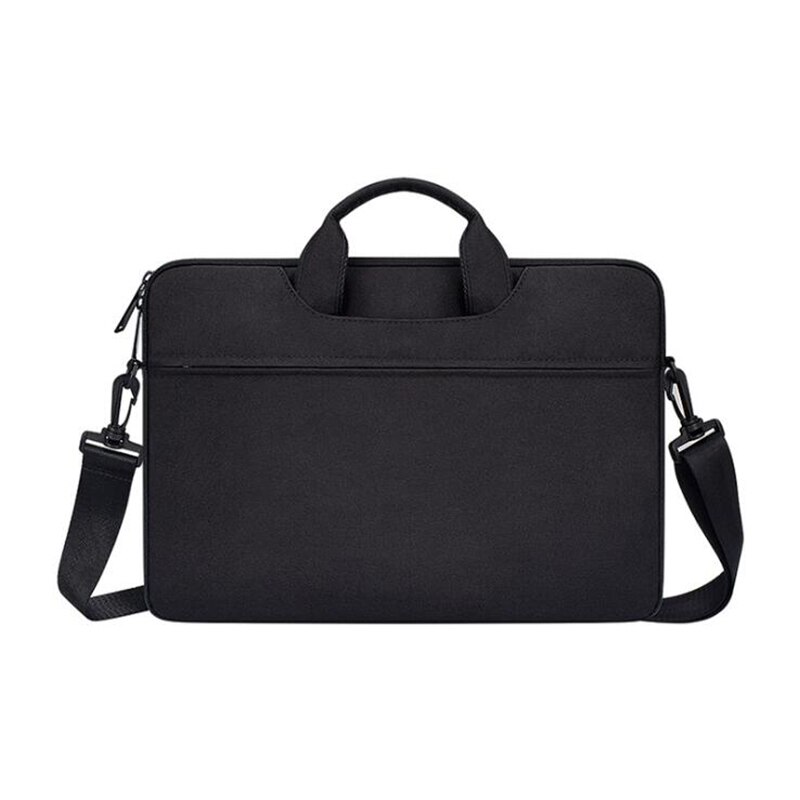 Lkeep dokumentmapper herreveske oxford budbringer poser laptop bag dokumentmappe kontorvesker til menn: 14.1 tommer svart