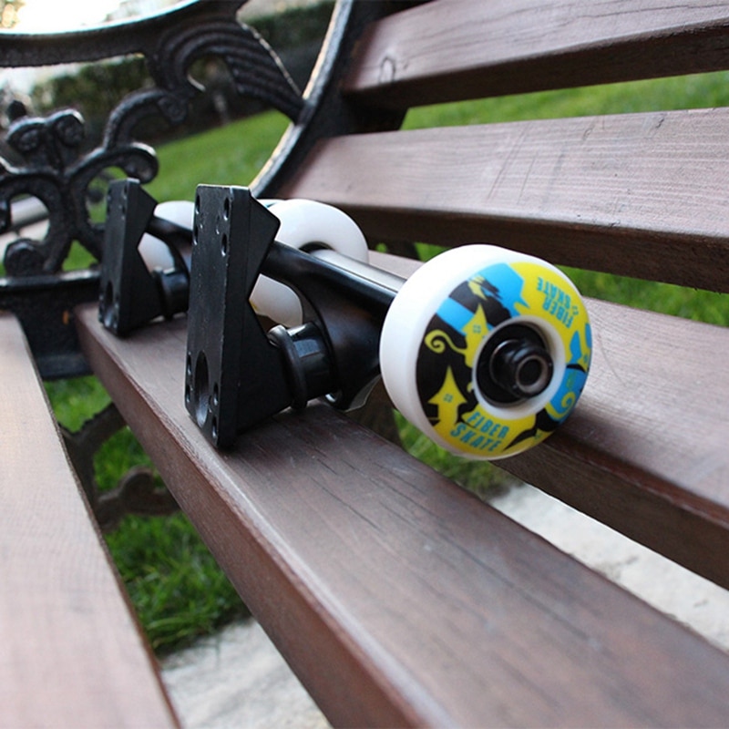 4Pcs/Set Skateboard Wheels Durable PU Skate Wheels Longboard Double Rocker Skateboard Wheels