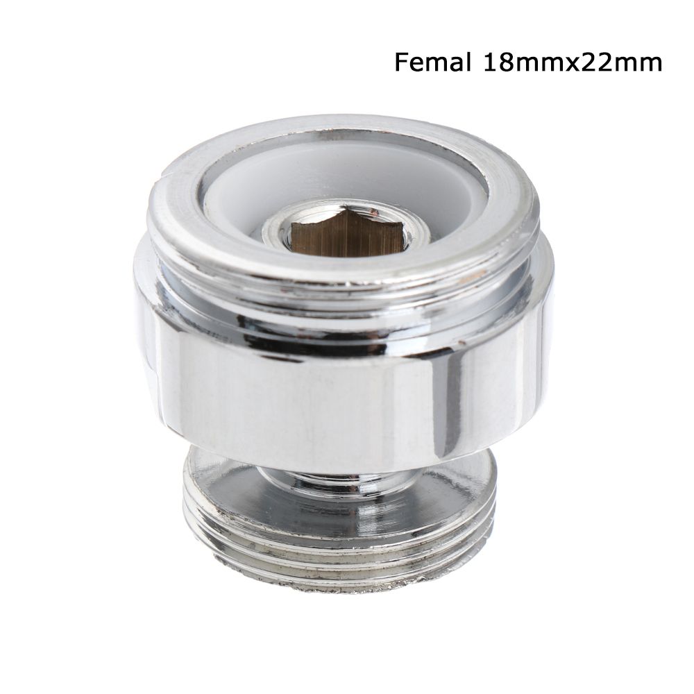 Faucet Fittings Stainless Steel Tap Aerator Connector 360 Degree Adjustable Faucet Adapter Swivel Aerator Adapter: Red
