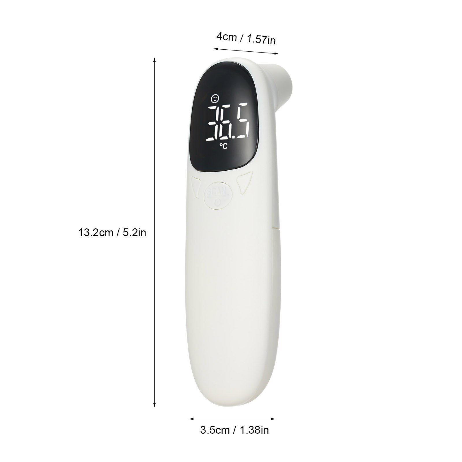 Non-Contact Thermometer Digital Infrared Forehead Thermometer Fast Accurate Reading Body &amp; Object Dual Mode LED Display