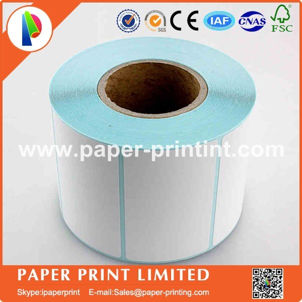 1 Roll Garantido 58*30 58 30 5.8x3 cm adesivo térmico papel de etiqueta, impressão de código de barras da etiqueta de papel térmico papel 800 etiquetas/rolo