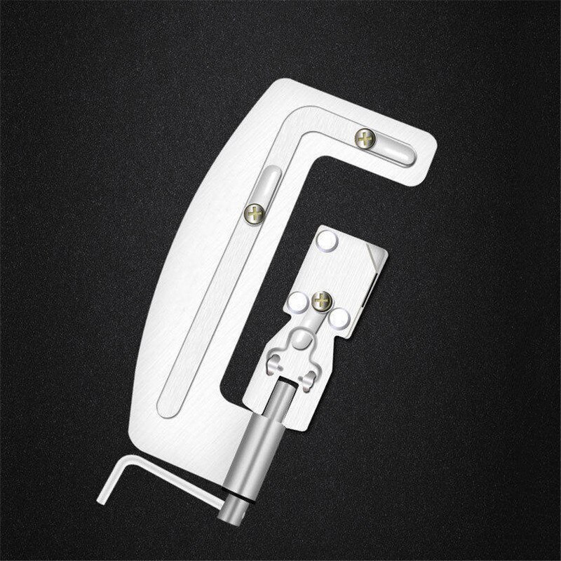 Angeln Zubehör halb Automatische Angeln Haken Linie Ebene Maschine Tragbare Edelstahl Angelhaken Linie Knotter Binden angehen