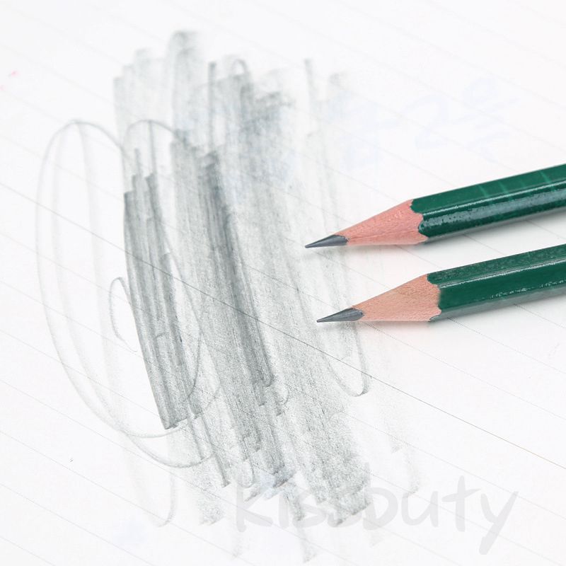 Crayons à mine en bois 2B pour enfants, 5/10, pièce/ensemble, pour croquis, dessin, école, papeterie de bureau