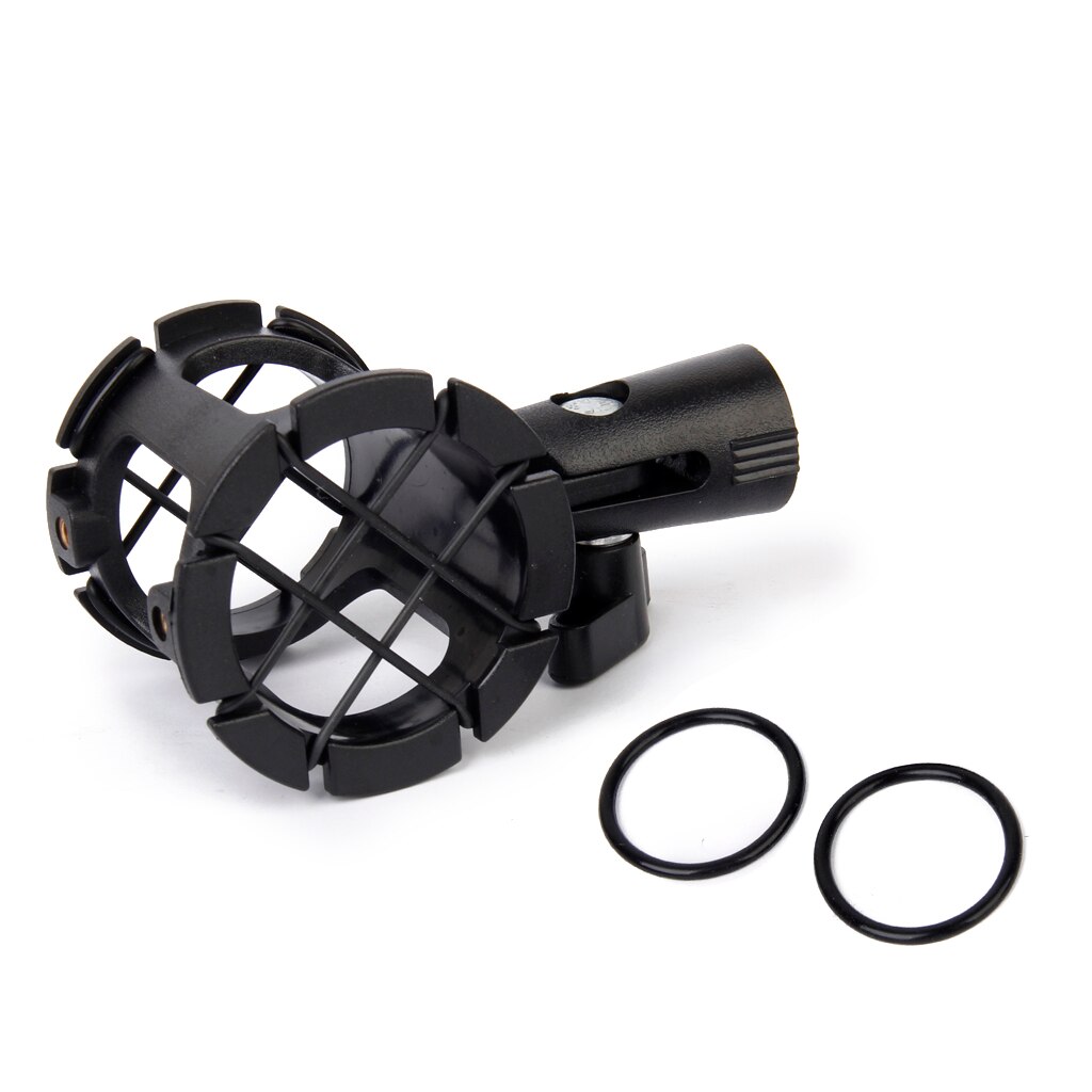 Support Anti-choc noir pour microphone portable, accessoire de Studio