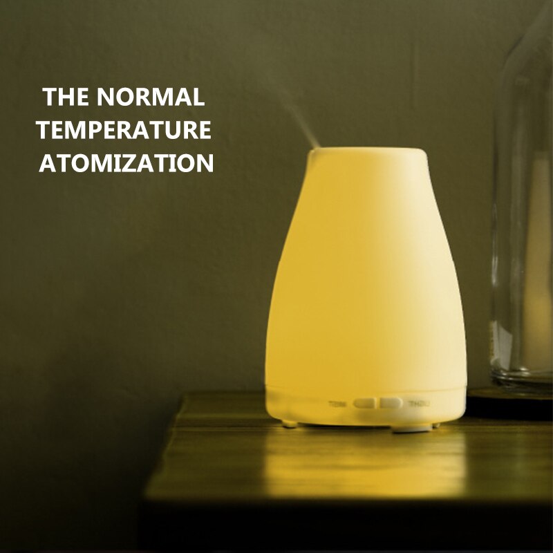 Mini Humidifier Night Light Electric Air Diffuser Ultrasonic Atomizer Desktop Essential Oil Aromatherapy Machine Adjustable