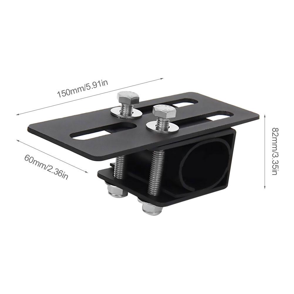 1 Pack Car Luggage Mounting Bracket Car Spotlight Strip Light Stand Roof Bag Rack Iron Material For SUV Off Road Vehicle