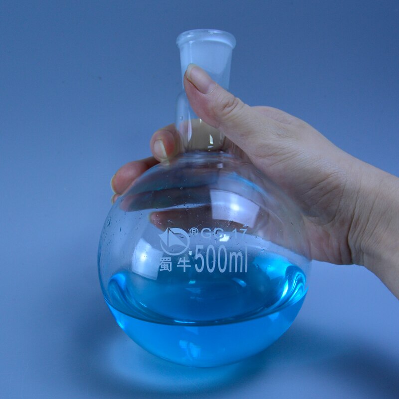 50/100/250/500/1000/2000Ml 24/29 Enkele Nek Ronde-Kolf, kolf Ronde Bodem, Korte Hals Standaard Grond Mond