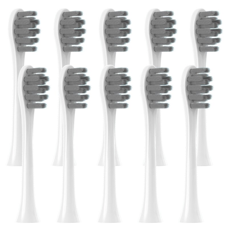 10pcs Replacement for Saky 3T G33 Toothbrush Heads Electric Tooth DuPont Soft Brush Heads Smart Clean Head Toothbrush Nozzle