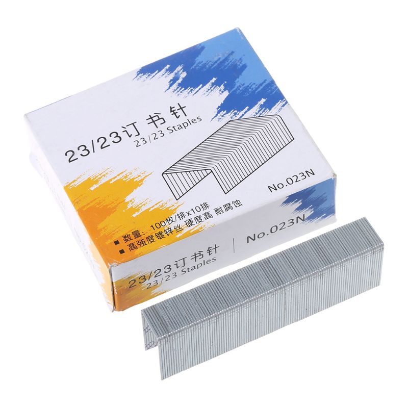 1000Pcs/Box Heavy Duty 23/13 Metal Staples For Stapler Office School Supplies Stationery M17F