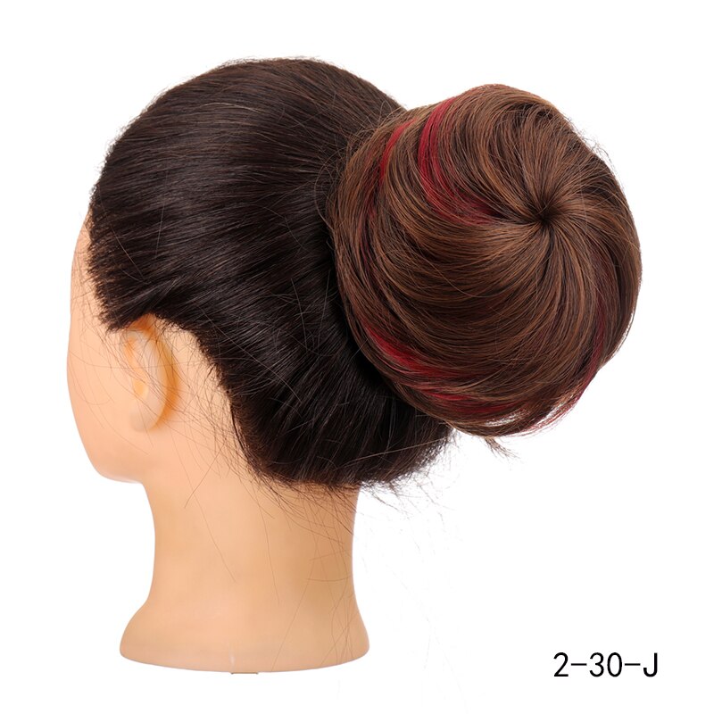 MANWEI Elastische Chouchou Extensions Haar Lint Paardenstaart Haar Bundels Updo Haarstukken Buns Koord hoofddeksels: 588
