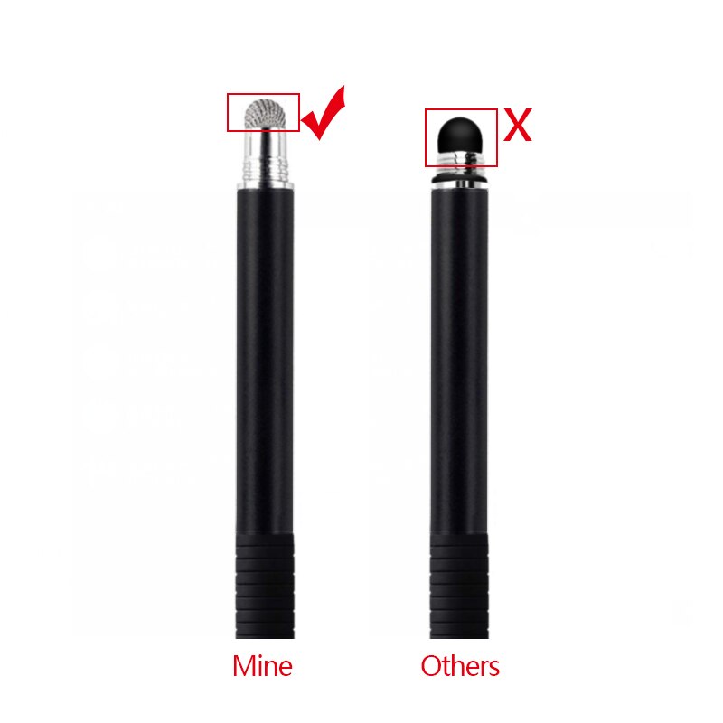 Universal 2 in 1 Stylus Pen Drawing Tablet Pens Capacitive Screen Touch Pen for Mobile Phone Smart Pen Accessories