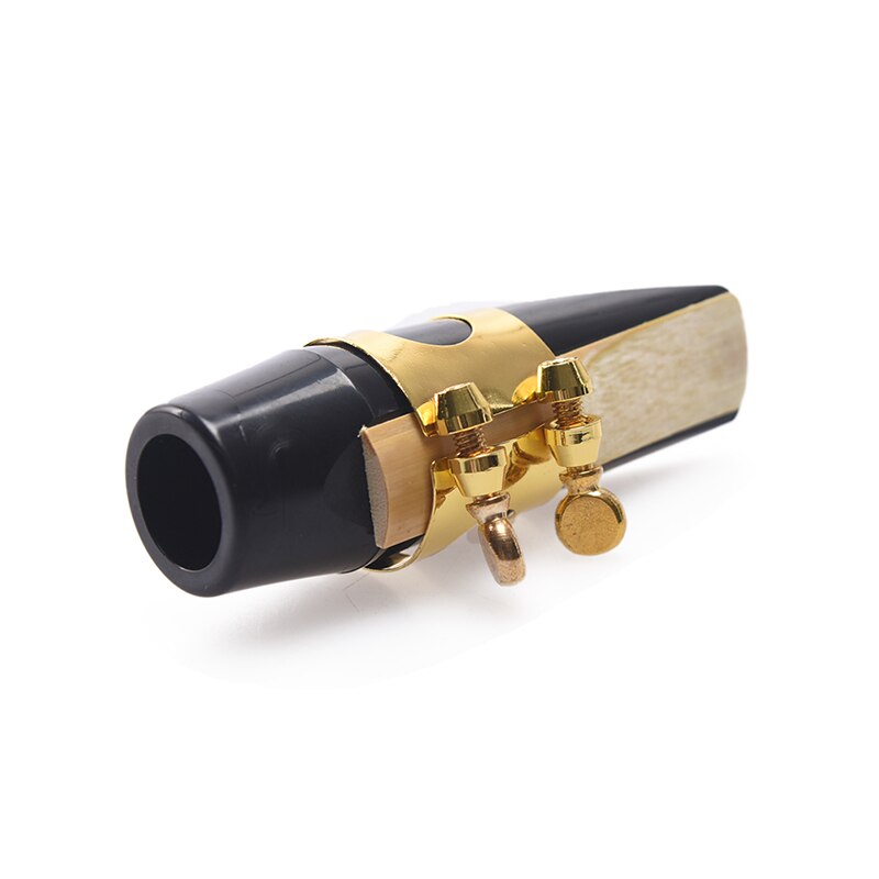 1 Stuks Zwart Professionele Plastic Saxofoon Mondstuk Klassieke Muziek Altsax Mondstuk Voor Saxofoon