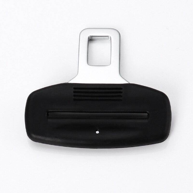 2.1Cm Breedte Auto Seat Belt Clip Extender Veiligheid Gordel Gesp Plug Socket Zwarte Auto Accessoires Interieur Rechte Lock Tong