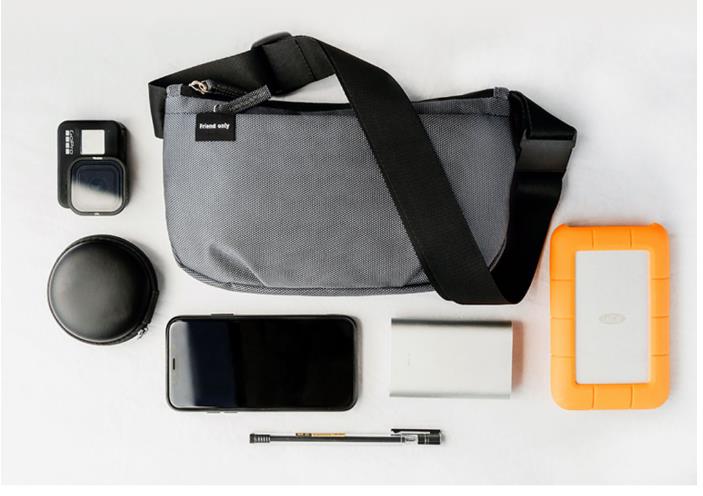 Xiaomi sports outdoor draagbare casual heuptas lichte schoudertassen straatwinkel borsttas tassen