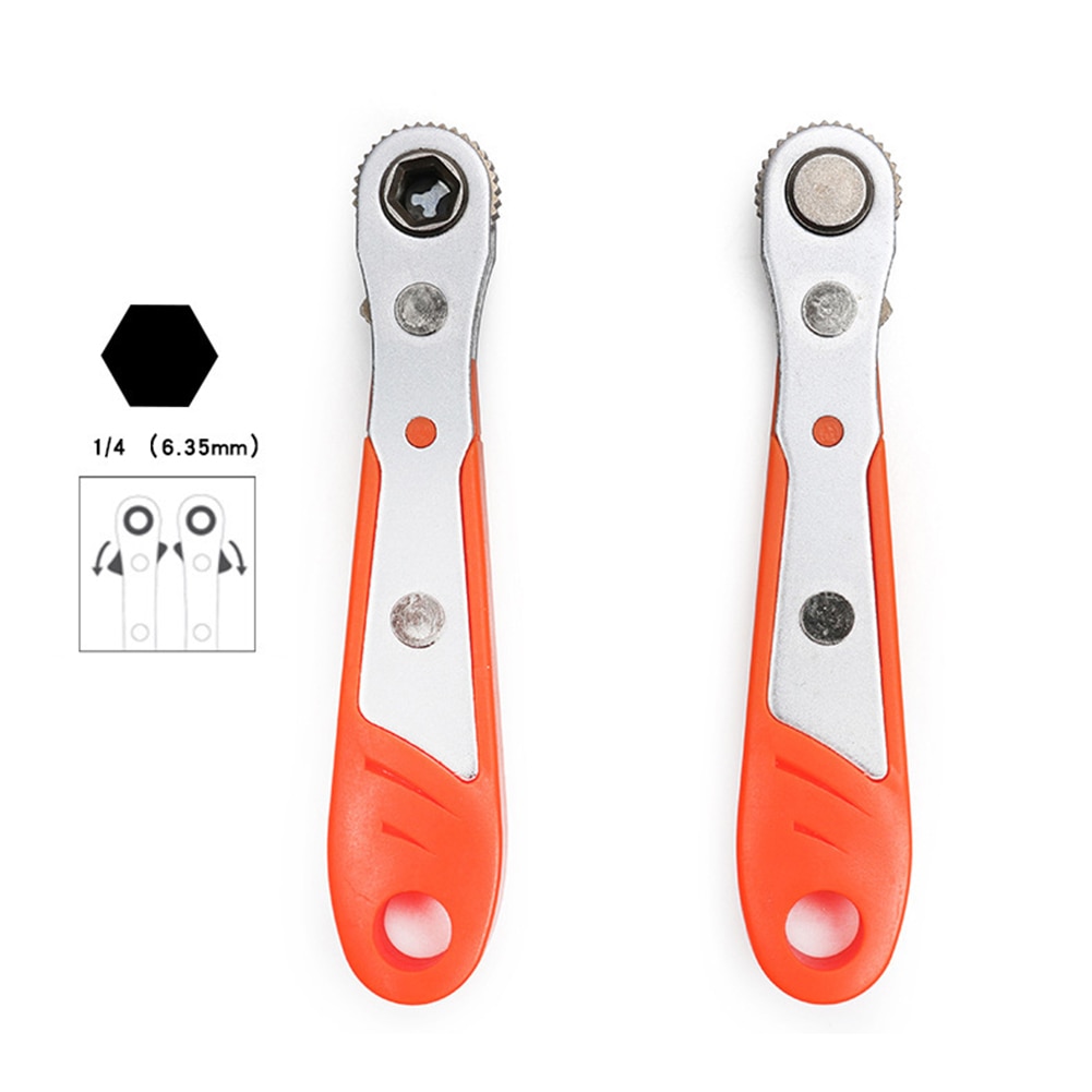Mini Hexagon Torx Ratchet Spanner Quick Release Tool Socket Driver Allen Key Wrench Screwdriver Repair Tool