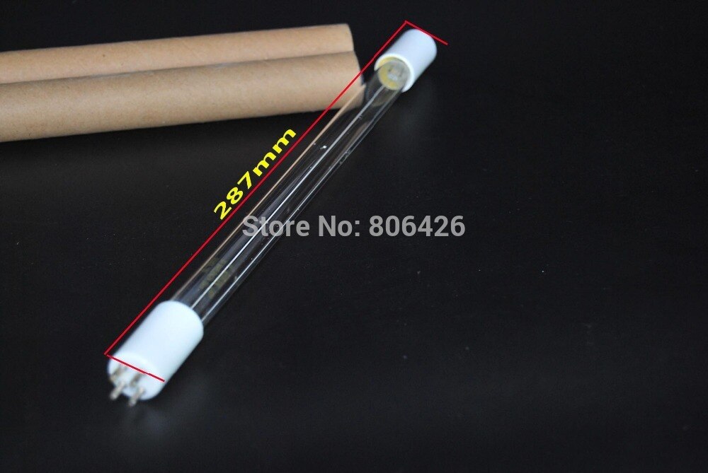 1GPM 11 W/12 W Tap water sterilisator/UV lampen/kiemdodende lamp/UV lamp voor water purifier met enkele end 4 pins 8000 uur levensduur