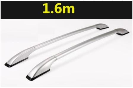1.2 M-1.6 M Lange Auto Aluminium Imperiaal Bagagedrager Bar Hatchba Auto En Kleine Suv Universal accessoires 2 Stks/set: 1.6m