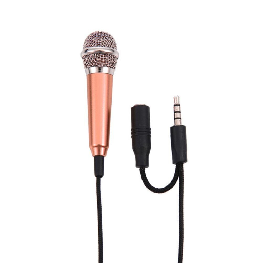 Mini Car Microphone 2.5mm Brand 4M Bluetooth External Microphone Stereo Car Radio Receiver: Gold