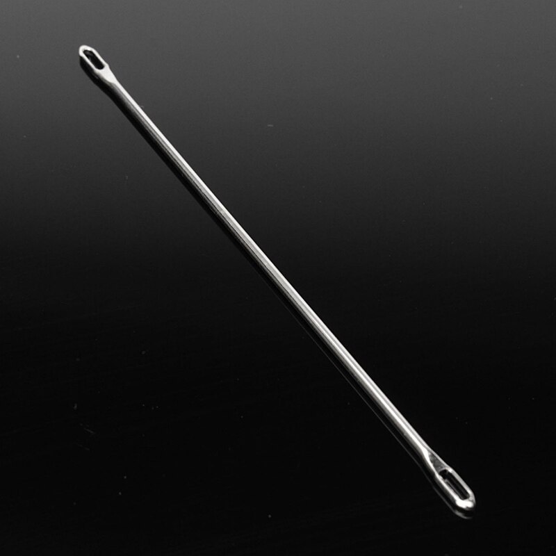Aguja de doble ojo para máquina de tejer Brother, accesorio para manualidades de costura de suéter, para el hogar, KR588, KR710, KR830, KR850