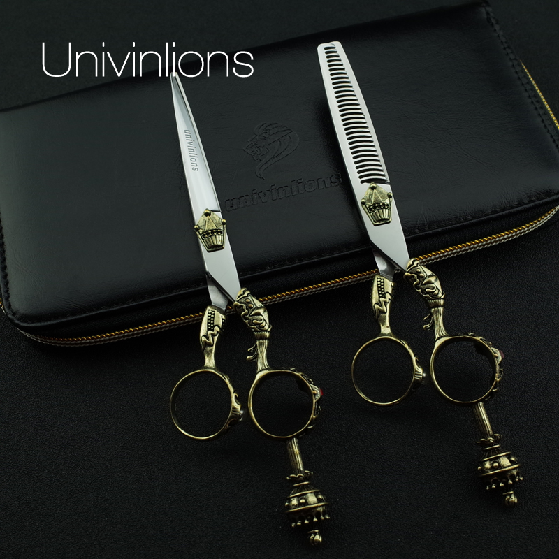 6" king style hair scissors hairdressing scissors cutting hair clipper haircut kit coiffure scisors japan hair cuts