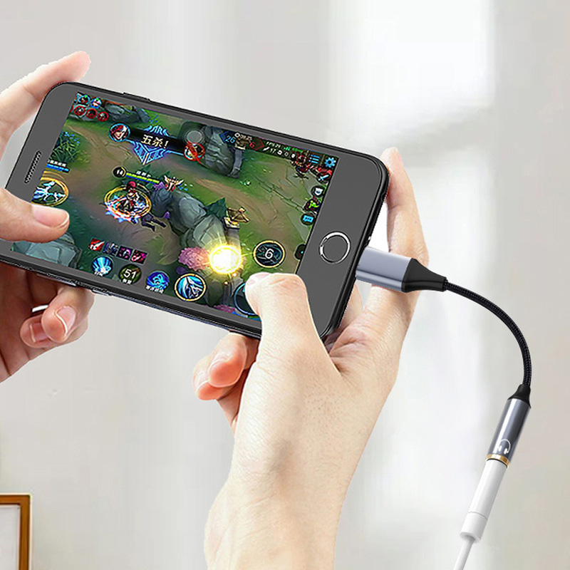 Câble Audio 0.5m/1m/2m/3m pour Lightning à Jack 3 5mm, adaptateur de câble AUX pour iPhone 12 13 14 11 Pro XS Max XR 7 8, connexion de casque