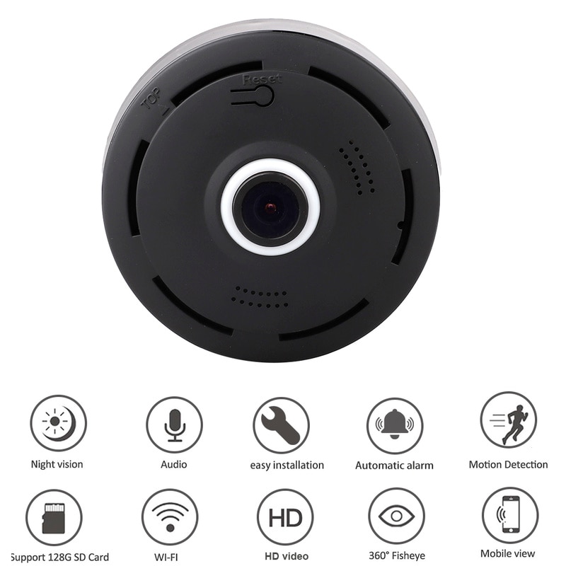 360 Graden Wifi Ip Camera 960P 1.3MP Smart Draadloze Ip Camera Beveiliging Mini Camera Nachtzicht Cctv Wifi Camera