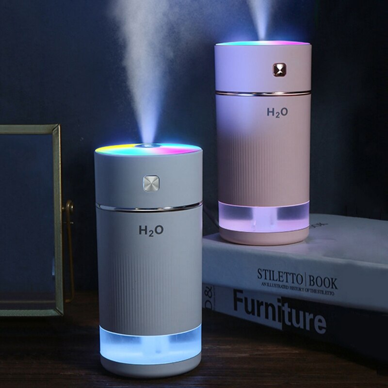 240ml usb mini bärbar bil interiör luftfuktare eliminera statisk elektricitet tyst luft ren mist maker renare aromaterapi