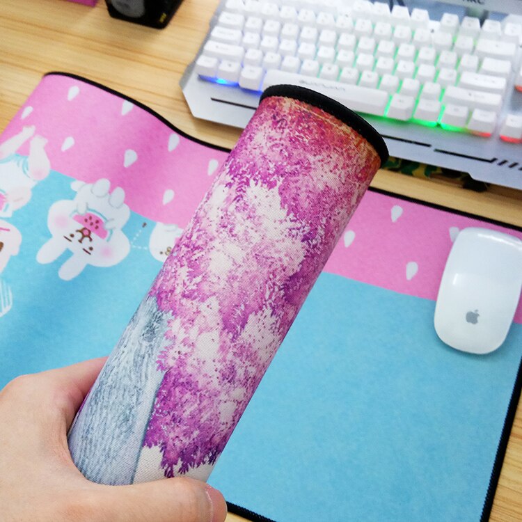 800mm*300mm*3mm super large Chinese style mouse pad edge locked gaming mouse mat