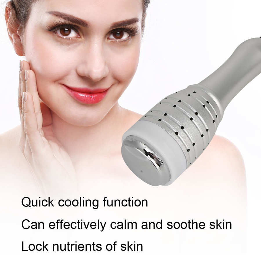 Cold Face Massager Ice Compress Shrink Pore Instrument Handle Cold Therapy Skin Soothing Ice Hammer for Wrinkle Skin Stretch