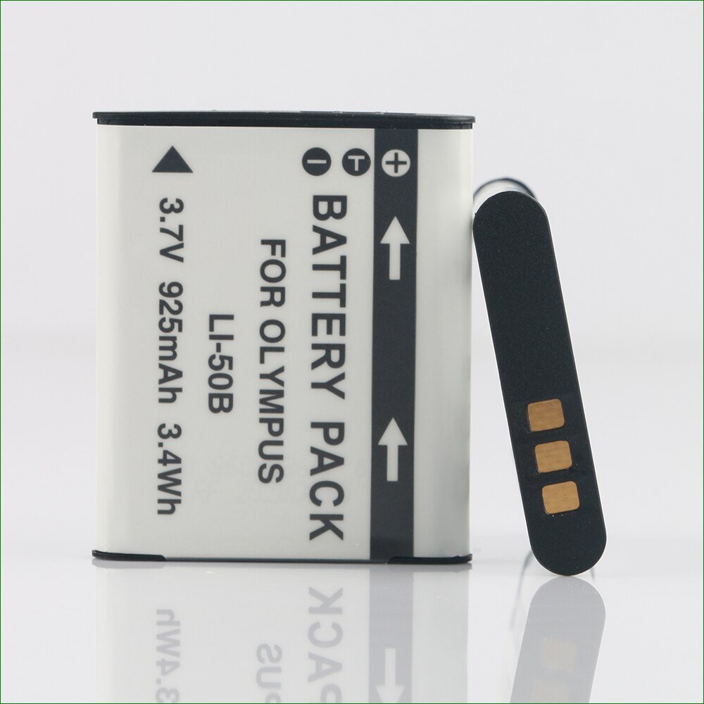 LI-50B LI50B batería para cámara Digital para Olympus TG-620 TG-630 TG-805 TG-810 TG-820 TG-830 TG-850 TG-860 TG-870 VH-520 VR-340