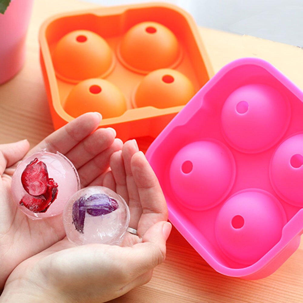 Whiskey Silicon Ice Cube Ball Maker Mold Suit for Chocolate in Summer Mould Tray Bar Brick Accessiories Sphere