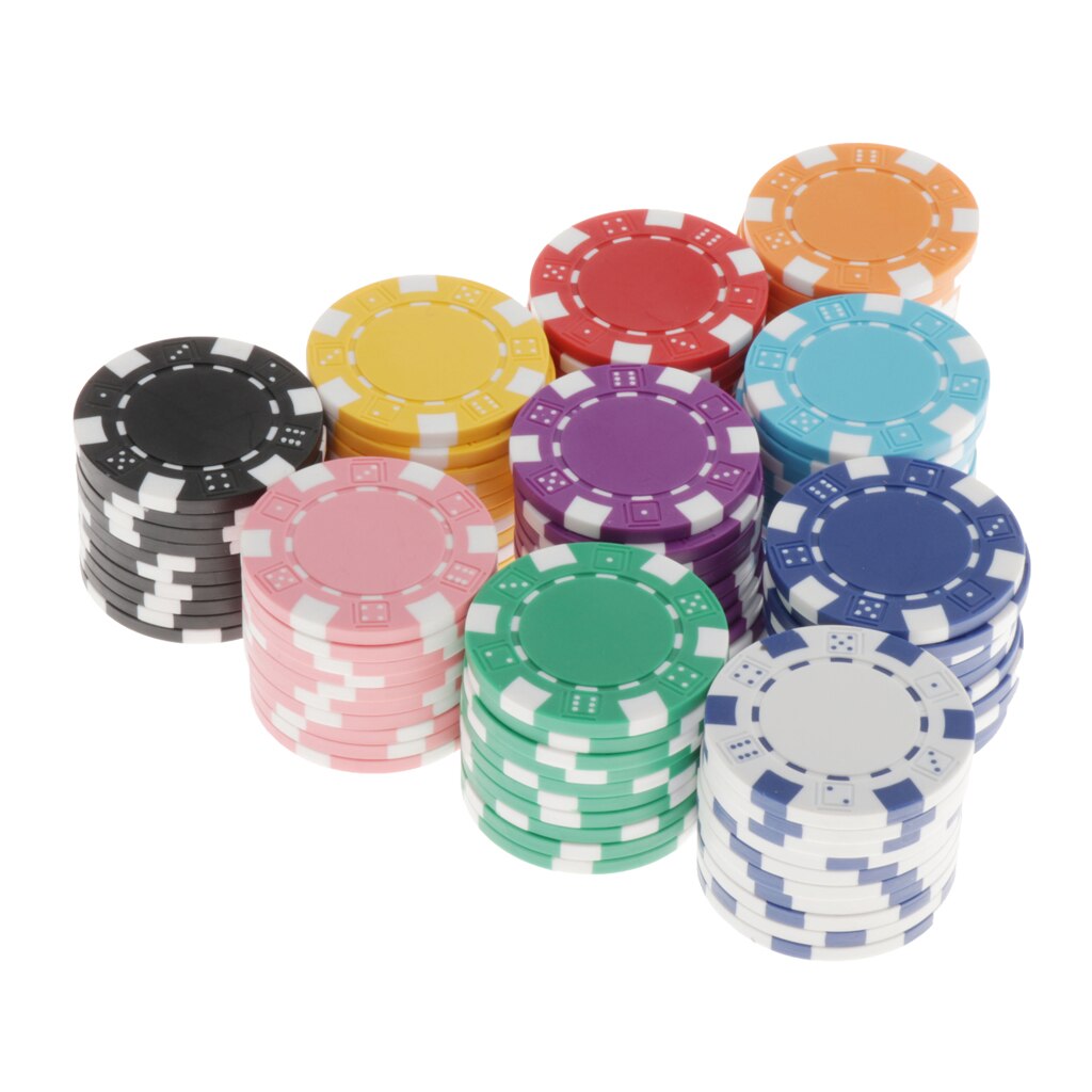 Kasino liefern Gremium Spiele leer Chips einstellen von 100 stücke Poker Chips