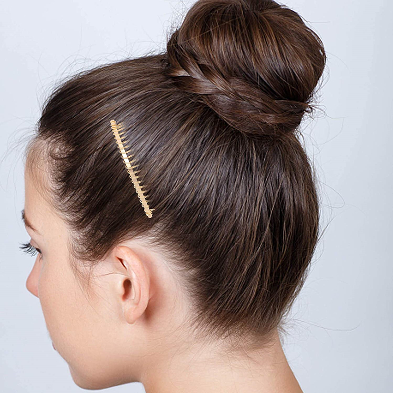 10 Stuks Metalen Haar Glijbaan Kam Basis Hoofdtooien Hoofdband Pony Haak Clip Vork Voor Mannen Chinese Ontwarrende Sieraden Maken Decoratieve