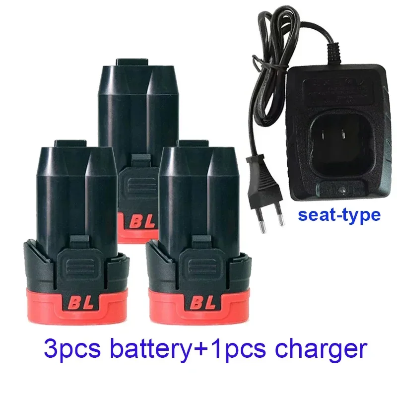 16,8 V 3,0 Ah li-ionbatterij geschikt voor borstelloze handboormachines, huishoudelijke elektrische schroevendraaiers, draadloze klopboormachines tikken: Clear