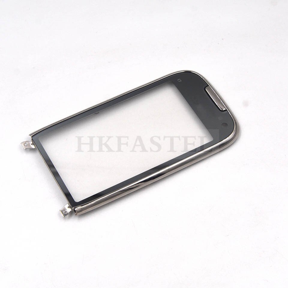 HKFASTEL-Panel frontal exterior de cristal para Nokia C7 C7-00, repuesto sin pantalla LCD, táctil, con Marco, Digitalizador de pantalla táctil