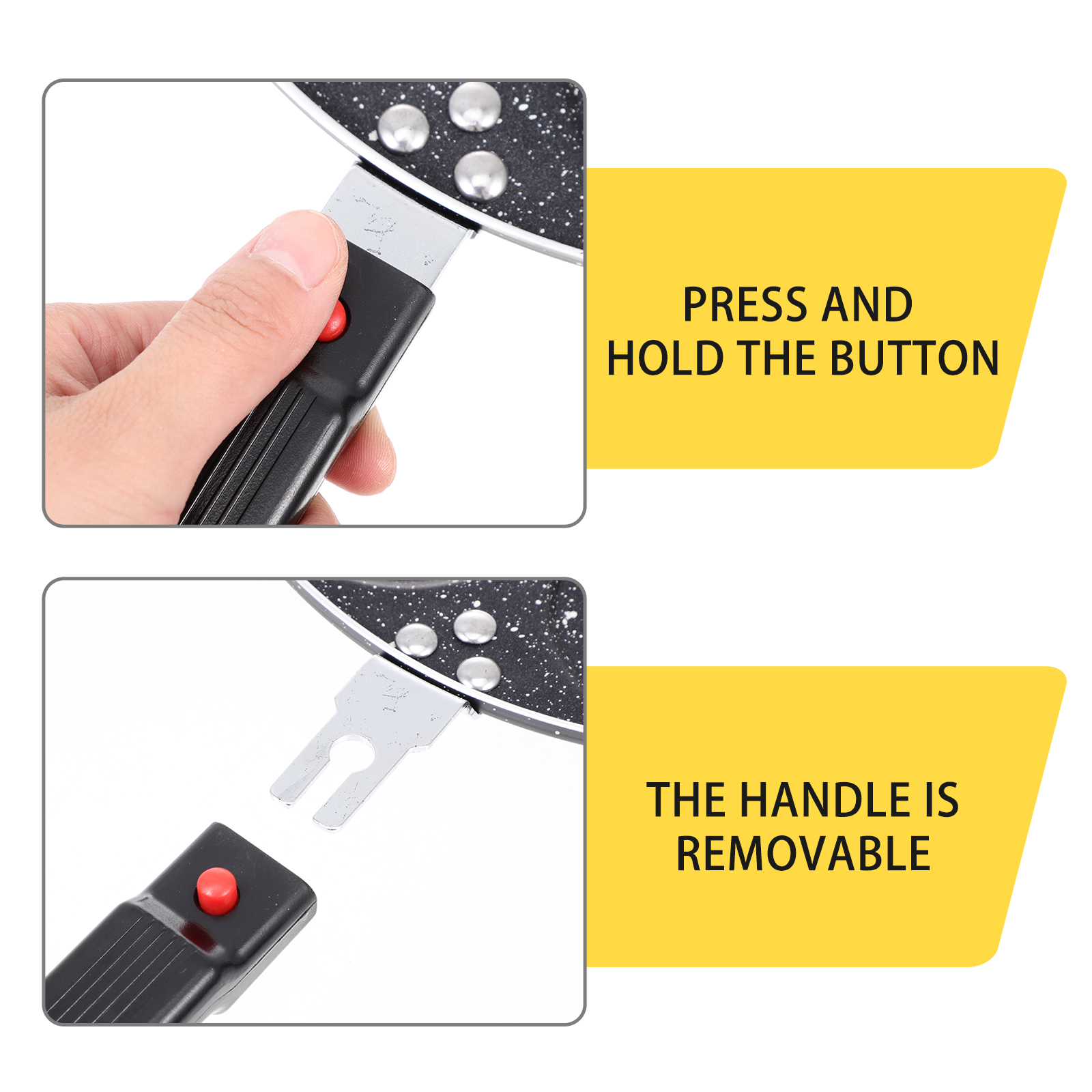 Frying Pan Non Stick Omelette Pan Household Non-stick Pan Kitchen Breakfast Pan Eggs Frying Pan for Hotel Home