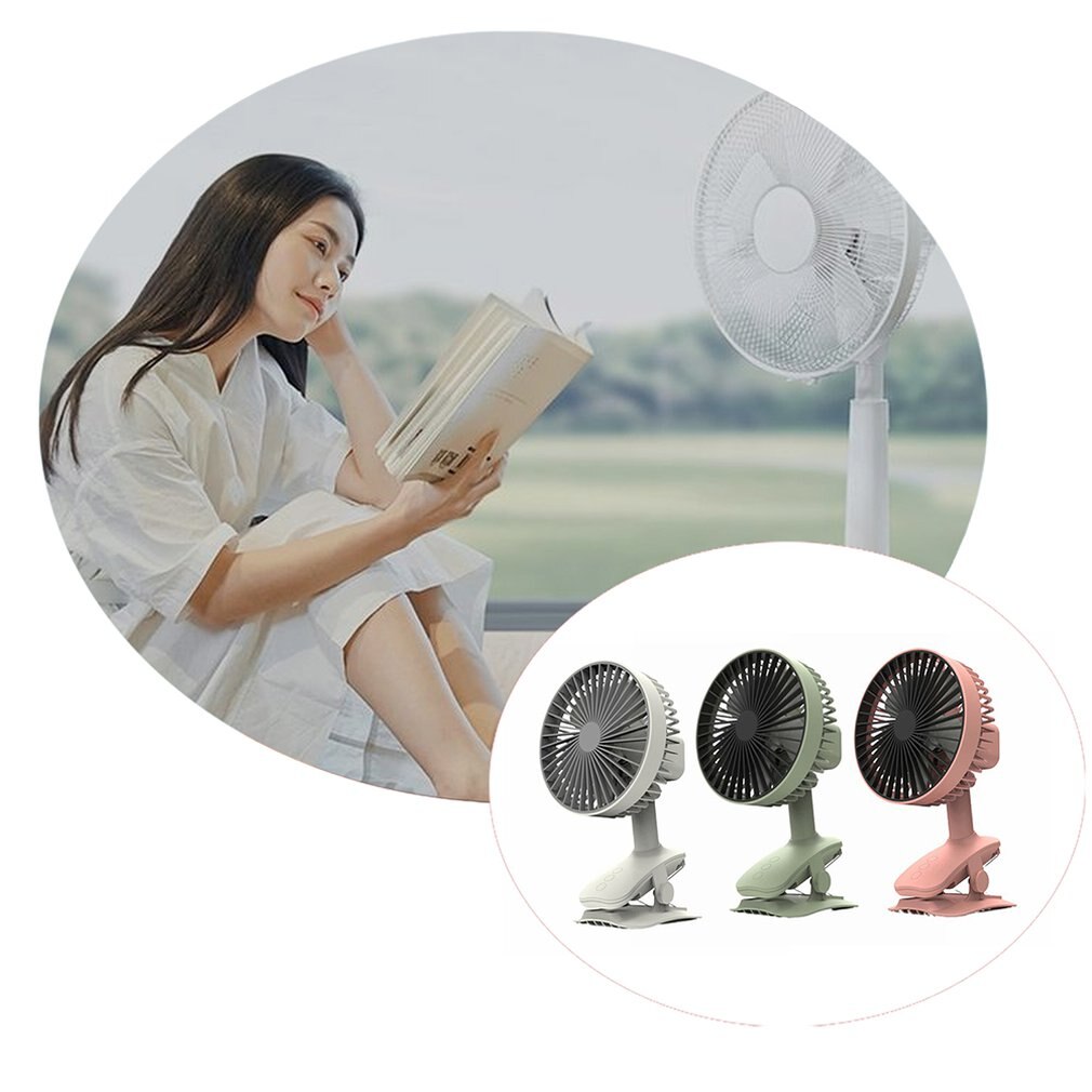 W9 proste przypinany wentylator przenośny mini wentylator ręczny wentylator biurko robić pracy w domu prędkości regulowane USB wentylator ładowalny