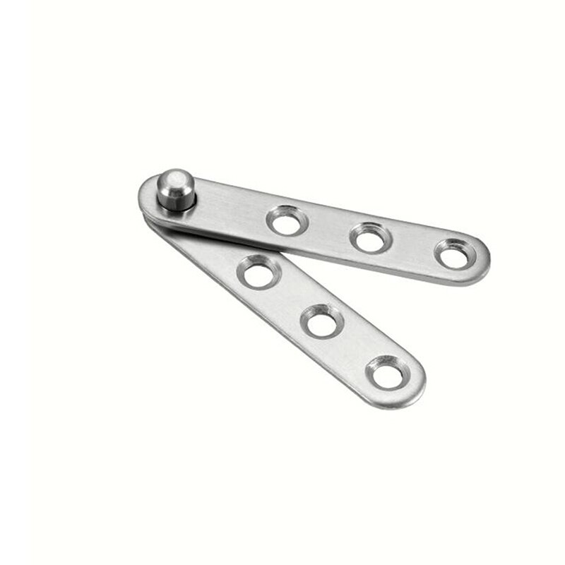 Rotating Hinge Pivot Door Household Door Accessories Hinge Stainless Steel Hardware Cabinet Side Shaft Turning Window Hinge: Default Title