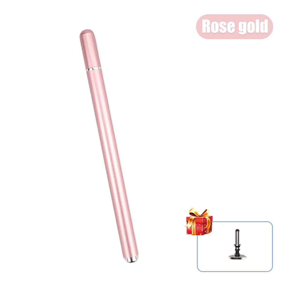 Universele Smartphone Pen Touch Stylus Tablet Tekening Voor Android Ios Ipad Iphone Lenovo Xiaomi Samsung Huawei Smart Potlood: Rose gold